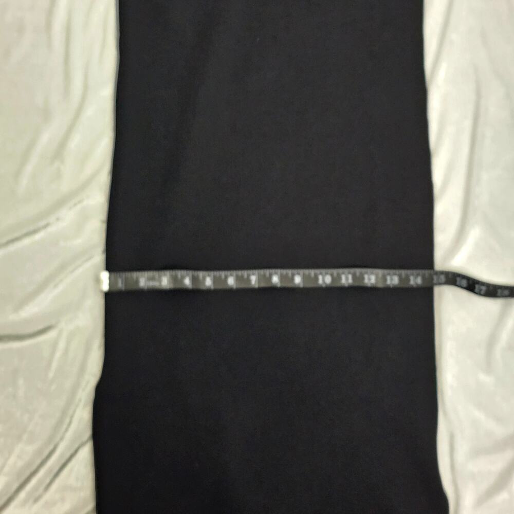 The Drop Yasmin Black Side Slit Rib Knit Midi Tank Dress Women's Size L NWT - Picture 13 of 14